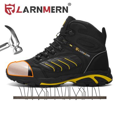 China LARNMERN Steel Toe Skate Shoes Breathable Work OEM ODM Steel Toe Shoes Sensational Anti-Puncture Safety Shoes for sale