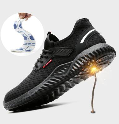 China LARNMERN OEM/ODM Indestructible Steel Toe Shoes Men Safety Work Shoes With Steel Toe Puncture-Proof Boots Lightweight Breathable Sneakers for sale