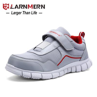 China industry & LARNMERN OEM/ODM Toe Safety Breathable Men Construction Work Shoes Steel Anti-smashing Non Slip Puncture Proof Shoes With Magic Tape for sale