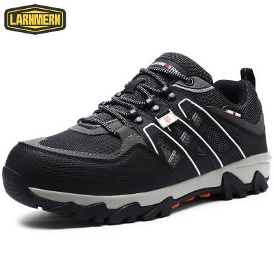 China LARNMERN Steel Toe Light Weight Mens Safety Shoes Breathable Steel Toe Work Shoes For Men Construction Anti Sensational Sneaker OEM/ODM for sale