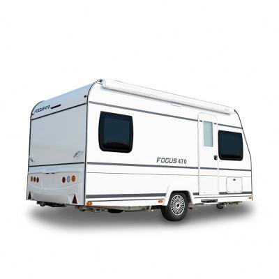 China Prefab parts trailer, caravan trailer camper, travel caravan trailer household rv caravan house for sale