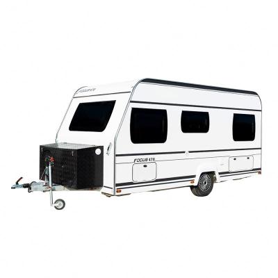 China Household RV OEM Service Off Road Travel Trailer Hard Floor Camper Trailer for sale