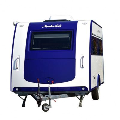 China Household RV OEM Service Off Road Travel Trailer Hard Floor Camper Trailer for sale