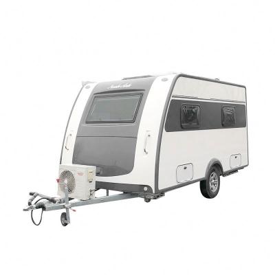 China Household RV Trailers Camping And Travel Caravan Offroad Aluminum Travel Trailer for sale