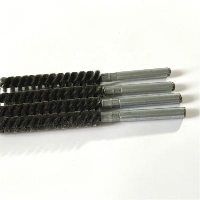 China Twisted Wire Cleaning Brass Hole Sweep Stainless Steel Twist Handle Test Tube Bottle Washing Brush Tool for sale