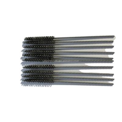 China Good Rating Deburring Brushed Stainless Steel Pipe 201 Tube Cleaning Surface Brush for sale