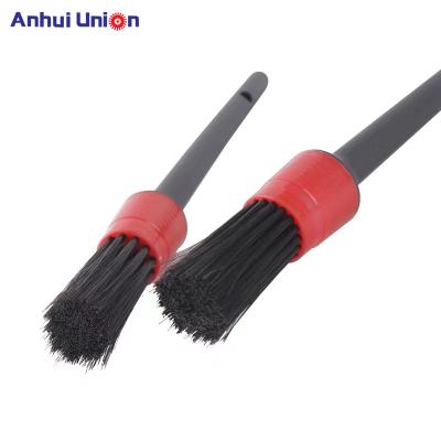 China Unique Design PP/Nylon/Boar Hair Wheel 5 Sizes Set Cloth Cleaning Brush With OEM Service for sale