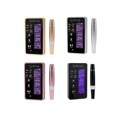 China Touch Screen Panel Wholesale Customized Wireless Permanent Makeup Machine Micropigmentation Tattoo Machine 4 Modes 15 Level Speeds for Eyebrow Eyel for sale