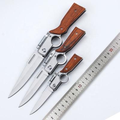 China Hot Selling Quick-change High Hardness Outdoor Folding Knife, LED Multifunctional Knife for sale