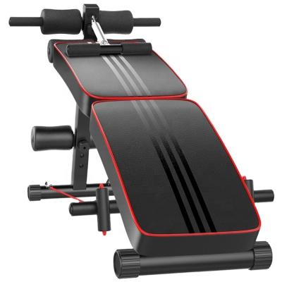 China Durable Folding Gym Sit Up Bench Fitness Muscle Shaping Abdominal Bench for sale