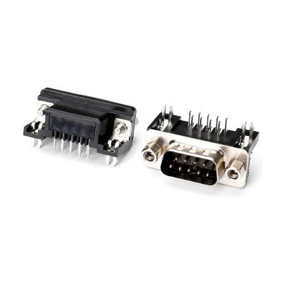 China audio & 9Male VGA Video Connector D Sub 9pin Straight Electronic Connector for sale