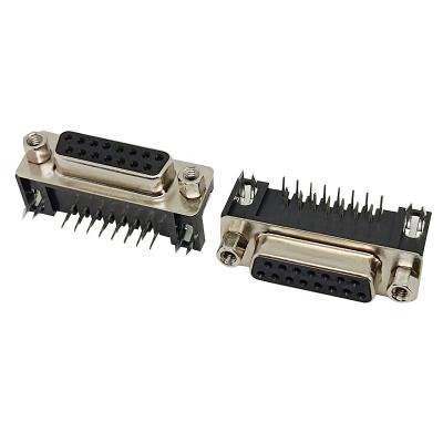 China audio & db 15 pin d sub female connector d-sub video 15 pin connector for sale