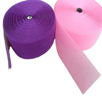 China Eco-friendly Hot Selling Colorful Crochet And Loop Hair Roller Tape for sale