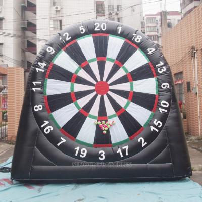 China Guangzhou Inflatable Dart Game Factory PVC Kids N Outdoor Adults Inflatable Golf Dart Game for sale