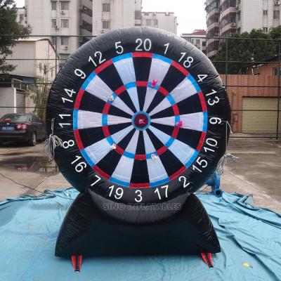 China PVC Kids N Adults Inflatable Dart Board Game In Inflatable Yard For Outdoor Entertainment for sale