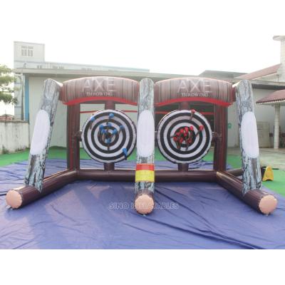 China Portable Popular New Design PVC Inflatable Ax Throwing Games For Sale From China Inflatable Manufacturer for sale