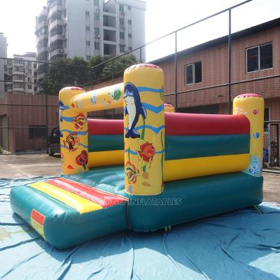 China PVC Seaworld kids indoor jumping castle made of lead free PVC tarpaulin from Sino Inflatables factory for sale