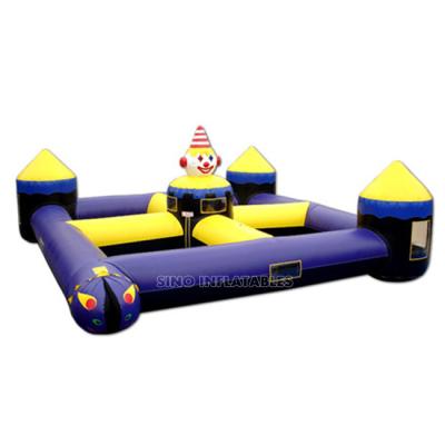 China PVC 10x10 mts interesting clown tunnel inflatable maze for kids outdoor use from China factory for sale