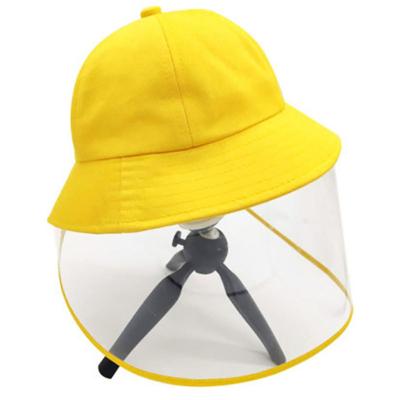 China COMMON Breathable Sun Hat Mesh Material For Children's Anti-spray Protection Health Bucket Hats for sale