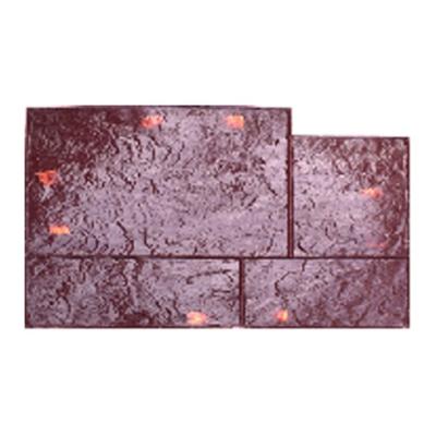 China Driveway Hot Sale Polyurethane Stamped Concrete Molds Stamp Material Concrete Pad Concrete Tool Roller Stamp Mats Product for sale