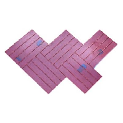 China Driveway Factory Direct Hot Selling Herringbone Brick Shape Concrete Stamp Mats Pu Plastic Mold for Paving Street and House Garden for sale