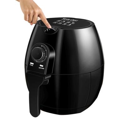 China New Household Hot High Speed ​​Stainless Steel Electric Power Large Capacity 5.8L Easy Clean Air Fryer Without Oil for sale