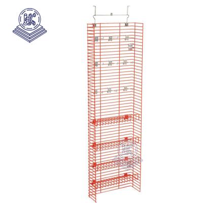 China Product showing for shopping mall metal wire grid fixtures show rack gondola partner power panel wing rack shelf for sale