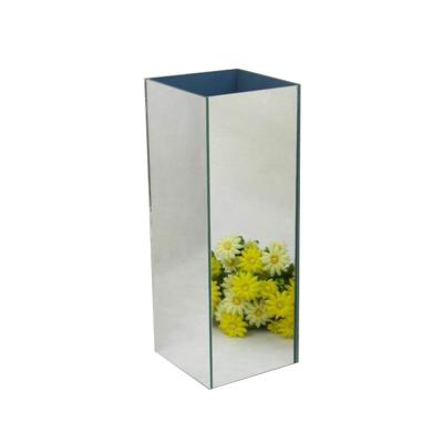 China Mini Glass Vase Mini Glass Vase Square Mirror Vases for Wedding Table Decoration from China Manufacturer of Minimalist for sale