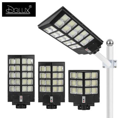 China High Brightness/Factory Price/Brightness Smart Sensor/New Style High/Factory Price Smart Sensor/Brightness/Brightness Ip65 Outdoor High New Style 600w Waterproof 800w 1000w Smd Integrated All In One Led Solar Street Light for sale