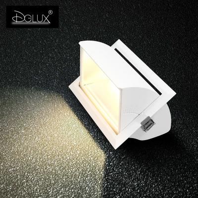 China Modern modern china made 45w 60w IP44 CCT SMD adjustable recessed led square downlight dimmable control for down light for sale