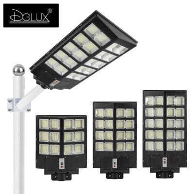 China High Brightness/Factory Price/Brightness Smart Sensor/New Style High/Factory Price/Smart Sensor/New Style Smd2835 600 800 Induction Remote Sensoring Cntrol 1000 Watt All In One Led Solar Street Light for sale