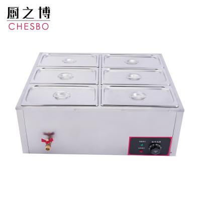 China restaurant equipment electric food warmer bath table marie with price 71*60*27cm for sale