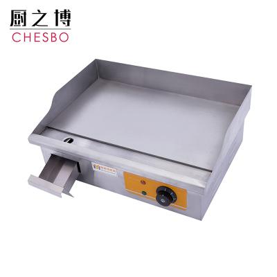 China Hotel Commercial Countertop Electric Grill Hamburger BBQ Griddle for sale