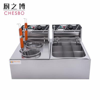 China Restaurant Factory Direct Supply 9 Mini Grill Electric Oven Combo Spicy Cooking Machine Oden Making Machine for sale