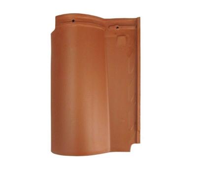 China Hot Sale Roman Waterproof Hotel Clay Roof Tiles 410*268mm S Style Customized Color Hosted Manufacturer for sale