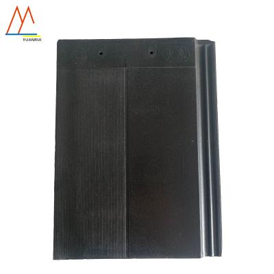 China Building Materials Factory 400*300mm Self-impermeable Single Roofing Clay Tiles for sale