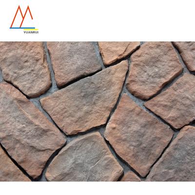 China Villa Veneer Faux Stone Manufactured Stone Cultured Stone for sale