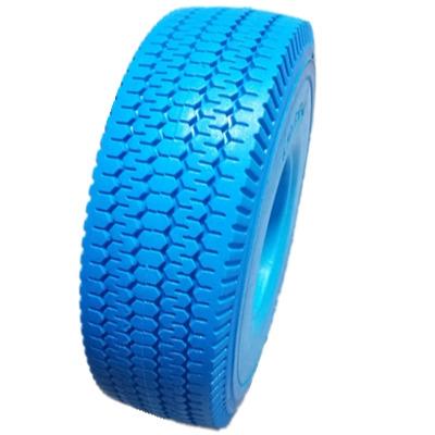 China Building Material Shops 10 Inch 410/350-4 Golf Cart Wheel PU Foam Wheel For Cart for sale