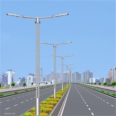 China Road 15M 16m 18M 20M 25M 35M 50M High Conical Tapered Mast Sports Stadium Light Poles For Football Playground for sale