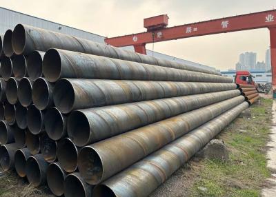 China SSAW SAWH Welded Spiral Steel Pipe ASTM A53 / A795 / A135 / A252 for sale