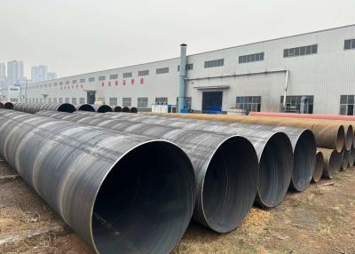 China WT 6mm - 25mm SSAW Steel Pipe Spiral Submerged Arc Welding Pipe for sale