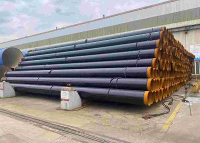 China 3LPE Coated SSAW Steel Pipe DN50 - DN2200 3 Layer Polyethylene Coated Pipe for sale