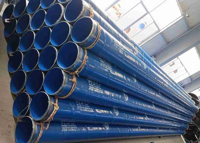 China Tubo de acero al carbono recubierto con API 5L 3LPP Tubo de línea recubierto con polipropileno de tres capas en venta