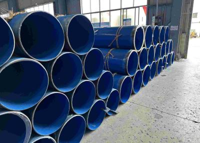 China 3 Layer Polypropylene Coated Steel Pipe 3LPP Coated Line Pipe DIN30678 Standard for sale