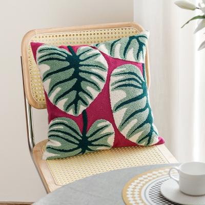 China 2022 Wholesale New Arrival Factory Price Spring Flower Embroidery Non-toxic Cushion Cover Decorative Pillow Covers For Sofa Living Room for sale