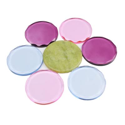 China For extension or other uses Jade Stone Glass Glue Holder beauty strand, pink/green/white stone holder, Lash Glue Holder for sale