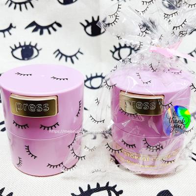 China For Glue Storage During Lash Extension or Other Beauty Uses New Arrival Private Label Eyelash Extension Glue Storage Tub 3pcs Adhesive Sealed Container for sale