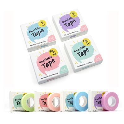 China For Extension Or Other Uses Beauty Lash Tape Funmix In Box Medical Eyelash Extension Tape Grafting Whips Lint Free Sticker Patches Paper Anti Allergy Under Eye Pads for sale