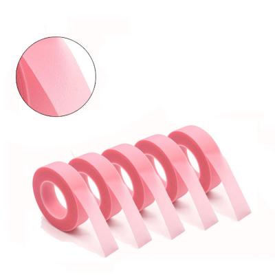 China For lash extension or other beauty use Lash Tape False Eyelash Tape Anti-allergy Easy Tear Pink Green PE Adhesive Tapes Grafting strands under eye patch for sale