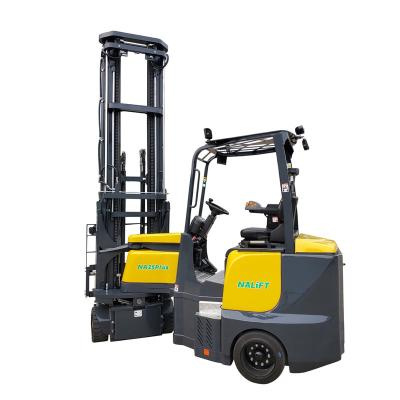 China Narrow Place Nalift VNA Applied Forklift With Weigh Ladder Articulating Forklift For Sale for sale